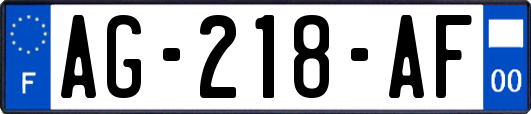 AG-218-AF