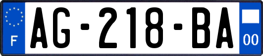 AG-218-BA