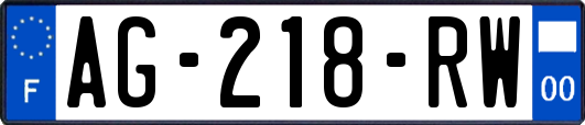 AG-218-RW