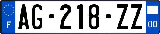 AG-218-ZZ