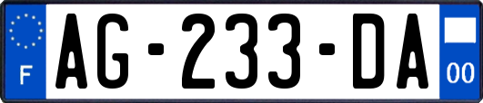 AG-233-DA