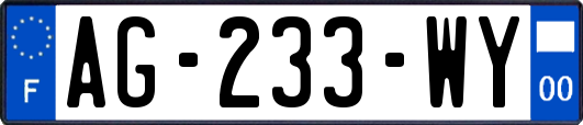 AG-233-WY