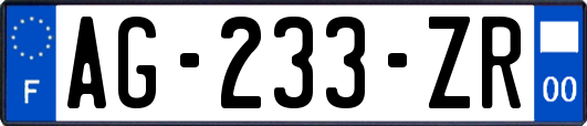 AG-233-ZR