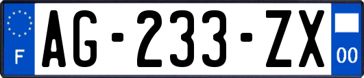 AG-233-ZX