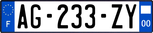 AG-233-ZY