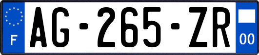 AG-265-ZR