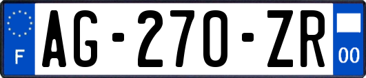 AG-270-ZR