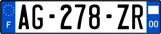 AG-278-ZR