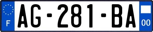 AG-281-BA