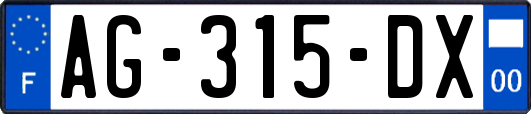 AG-315-DX