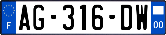 AG-316-DW