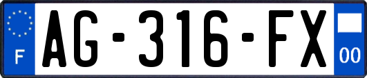 AG-316-FX