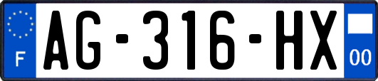 AG-316-HX
