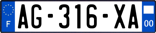 AG-316-XA