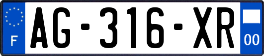 AG-316-XR