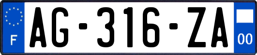 AG-316-ZA