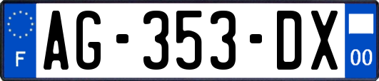 AG-353-DX
