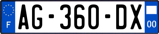 AG-360-DX