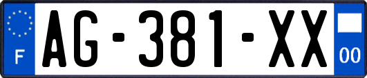 AG-381-XX
