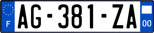 AG-381-ZA