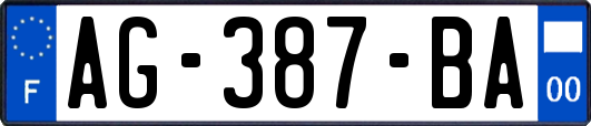 AG-387-BA