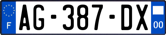 AG-387-DX