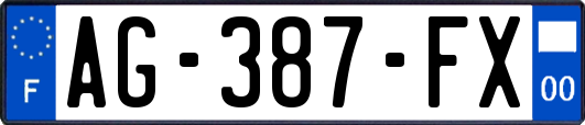 AG-387-FX