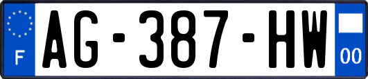 AG-387-HW
