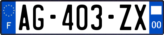 AG-403-ZX