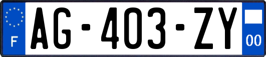 AG-403-ZY