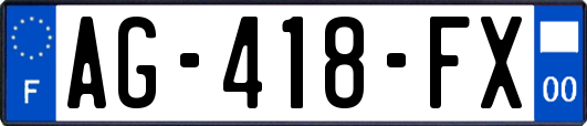 AG-418-FX