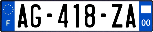 AG-418-ZA