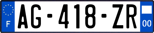 AG-418-ZR