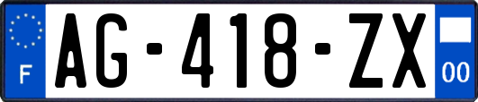 AG-418-ZX