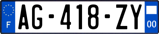 AG-418-ZY