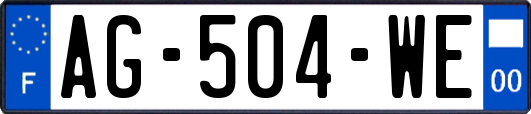 AG-504-WE