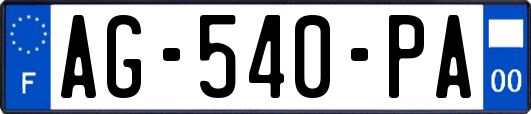 AG-540-PA