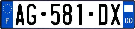 AG-581-DX