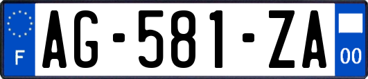 AG-581-ZA