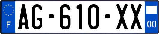 AG-610-XX