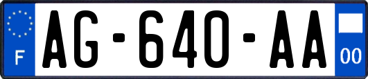 AG-640-AA