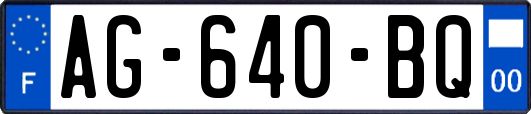 AG-640-BQ