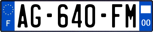 AG-640-FM