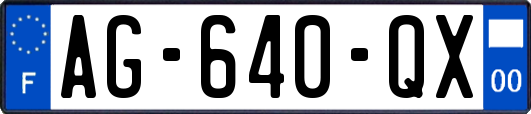 AG-640-QX