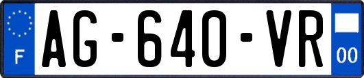 AG-640-VR