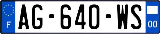 AG-640-WS