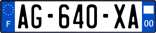 AG-640-XA