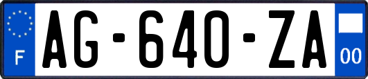 AG-640-ZA