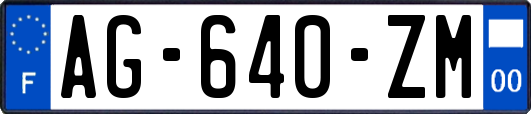 AG-640-ZM