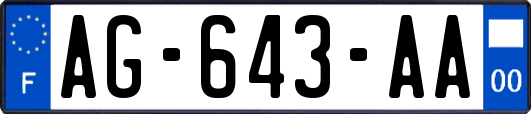 AG-643-AA